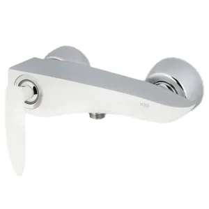 شیر توالت KIG مدل ویولن شیری کروم