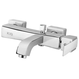 شیر حمام KIG مدل الیزه کروم مات