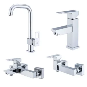 ست 4 تکه شیرآلات کلار مدل رویال