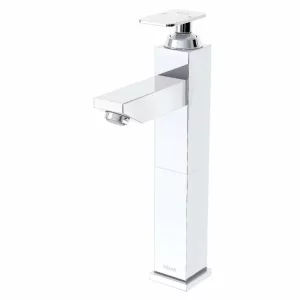 شیر روشویی پایه بلند کلار مدل فلت