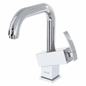 شیر روشویی علم دار کلار مدل سوپرفلت