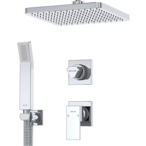 شیر دوش توکار کلار مدل فلت تیپ 3 سری لاکچری