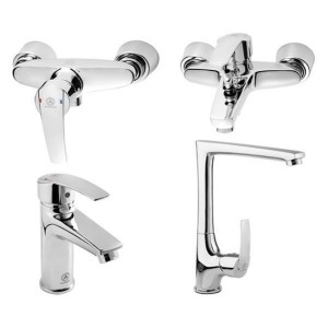 ست 4 تکه شیرآلات قهرمان مدل بهادر