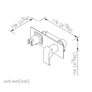 شیر توالت توکار جاستایم Justime مدل دراگن Dragon کد X3-6904