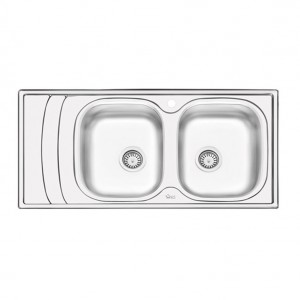 سینک نیمه فانتزی توکار ایلیا استیل مدل 4054