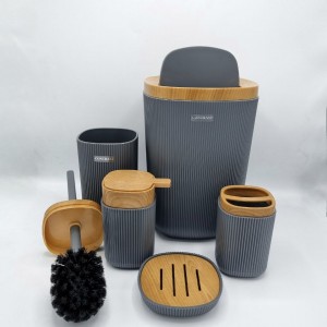 ست 5 پارچه سرویس بهداشتی کنتراست مدل روما 7900 W