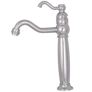 شیر روشویی پایه بلند کرومات مدل بنسای