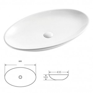 کاسه روشویی مدل LT-3255 آرماندو ویکاریو Armando Vicario