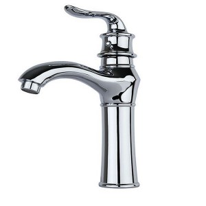 شیر روشویی کرومات مدل پاریس