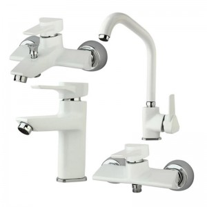 ست 4تیکه شیرالات مرجان خزر مدل مارس سفید