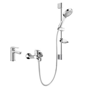 ست 3 تکه شیر حمام Roca مدل Estreia کد  A5DA57EC0K