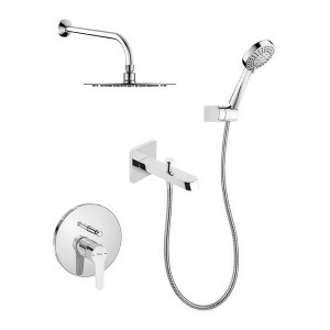 ست 5 تکه شیر حمام توکار Roca مدل Estreia کد A5D257EC0K