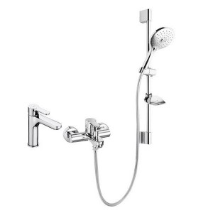 ست 3 تکه شیر حمام Roca مدل L20 کد A5DA509C0K