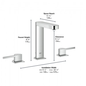 روشویی گروهه (GROHE) مدل PLUS کد 20302003