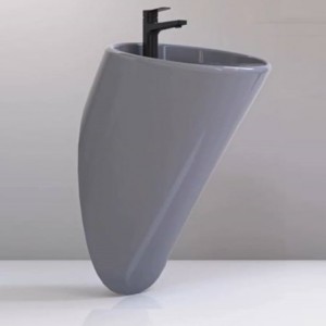 روشویی دیواری (نیم پایه) چینی کرد مدل فلوریا طوسی