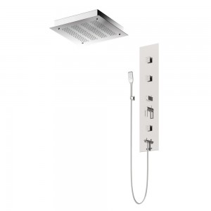 پنل دوش توکار فریز شاور با سردوش سقفی روکارمدل T6060
