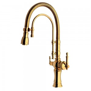 شیر ظرفشویی دو منظوره اسپیرال مدل فنری دیپلمات