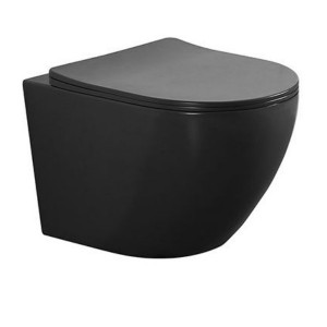توالت وال هنگ آرماندو ویکاریو (Armando Vicario) مدل 5176  مشکی مات
