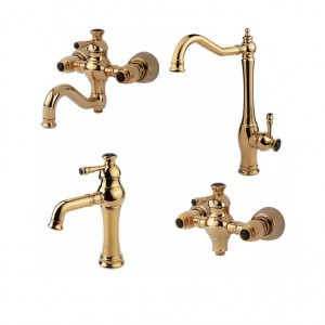 ست شیرالات کسری مدل ورسای طلایی