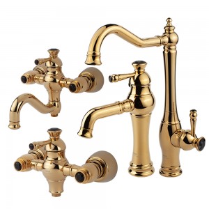 ست شیرالات کسری مدل ورسای طلایی