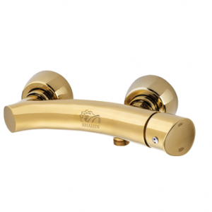 شیر توالت شاهین مدل آسو طلا