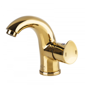 شیر روشویی شاهین مدل آسو طلا