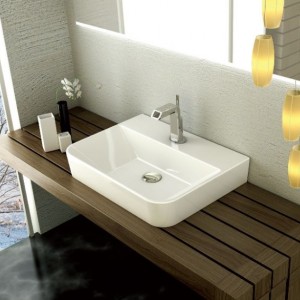 روشویی روکابینتی گلسار مدل یونیک 50