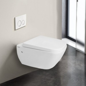 توالت فرنگی دیواری (والهنگ) مروارید مدل کاپریس