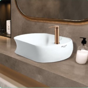 روشویی رو سنگی مروارید مدل ریما