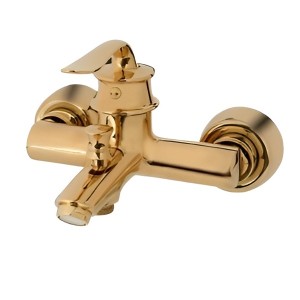 ست 4 تکه شیرآلات البرز روز مدل پروشات طلایی