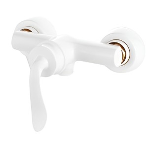 ست 4 تکه شیرآلات البرز روز مدل پروشات شیری طلا