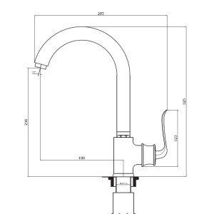 شیر ظرفشویی البرز روز مدل پروشات