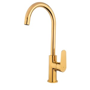 ست 4 تکه شیرآلات البرز روز مدل ونتو طلایی