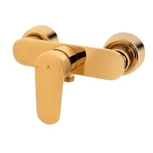 ست 4 تکه شیرآلات البرز روز مدل ونتو طلایی