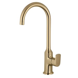 ست 4 تکه شیرآلات البرز روز مدل ویزارد طلایی