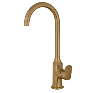 ست 4 تکه شیرآلات البرز روز مدل ویزارد طلایی مات