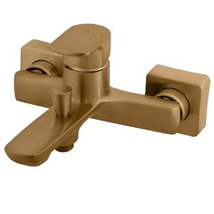 ست 4 تکه شیرآلات البرز روز مدل ویزارد طلایی مات