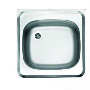 سینک پرسی استیل البرز مدل ساحل 0.4*50*50 روکار