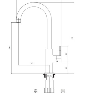 شیر ظرفشویی البرز روز مدل رومانیا