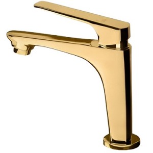 ست 4 تکه شیرآلات البرز روز مدل آلپاین طلایی