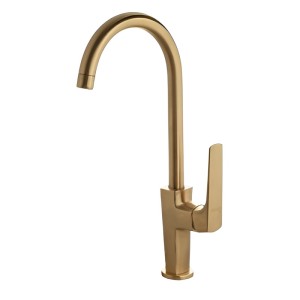 ست 4 تکه شیرآلات البرز روز مدل آلپاین طلایی مات