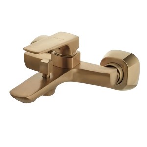 ست 4 تکه شیرآلات البرز روز مدل آلپاین طلایی مات