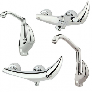 ست 4 تکه شیرالات راسان مدل هیپو