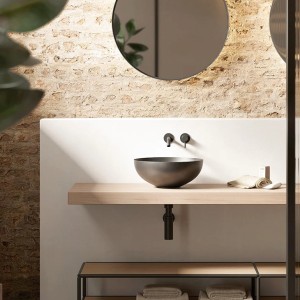 کاسه روشویی آرماندو ویکاریو Armando vicario کد 3003 مشکی مات