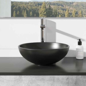 کاسه روشویی آرماندو ویکاریو Armando vicario کد 3003 مشکی مات