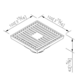 کفشور مشبک برنجی جاستایم مدل 79-64-0303