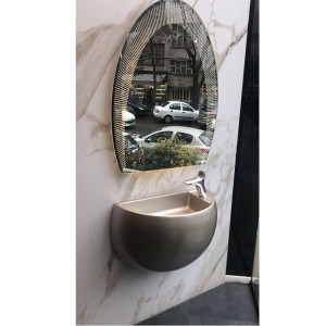 روشویی  کورین دیواری دکو مدل پرلا