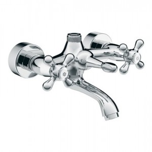 شیر دوش شودر مدل باروک پلاس کروم