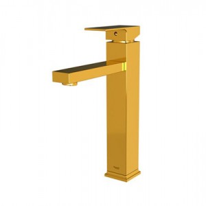 شیر روشویی پایه بلند شودر مدل اروپا طلا
