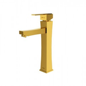 شیر روشویی پایه بلند شودر مدل ایمپرو طلا